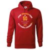 Pánská mikina s potiskem 50 legenda (Barva mikiny malfini pánské Bílá, Velikost - muž NOVÉ 2XL)
