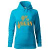 Dámská mikina 0% vegan (Barva dámské mikiny Malfini Cape Bílá, Velikost - žena NOVÉ 2XL)