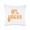 polštářek 0 vegan žlutooranžový