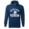 Pánská mikina s potiskem Dead man walking (Barva mikiny malfini pánské Bílá, Velikost - muž NOVÉ 2XL)