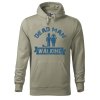 Pánská mikina s potiskem Dead man walking (Barva mikiny malfini pánské Bílá, Velikost - muž NOVÉ 2XL)