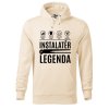 Pánská mikina s potiskem Instalatér legenda (Barva mikiny malfini pánské Bílá, Velikost - muž NOVÉ 2XL)
