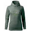 Dámská mikina 100% natural (Barva dámské mikiny Malfini Cape Bílá, Velikost - žena NOVÉ 2XL)