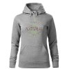 Dámská mikina 100% natural (Barva dámské mikiny Malfini Cape Bílá, Velikost - žena NOVÉ 2XL)