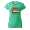 Dámské tričko Rybaření není koníček (Barva trička - ženy (NOVÉ) Apple green, Velikost - všechny NOVÉ 2XL)