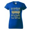 Dámské tričko s potiskem Rybaření vyřeší (Barva trička - ženy (NOVÉ) Apple green, Velikost - všechny NOVÉ 2XL)