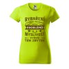Dámské tričko s potiskem Rybaření vyřeší (Barva trička - ženy (NOVÉ) Apple green, Velikost - všechny NOVÉ 2XL)