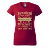 Dámské tričko s potiskem Rybaření vyřeší (Barva trička - ženy (NOVÉ) Apple green, Velikost - všechny NOVÉ 2XL)
