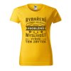 Dámské tričko s potiskem Rybaření vyřeší (Barva trička - ženy (NOVÉ) Apple green, Velikost - všechny NOVÉ 2XL)