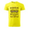 Pánské tričko s potiskem Rybaření vyřeší (Barva trička (muži) NOVÉ Apple green, Velikost - všechny NOVÉ 2XL)