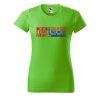 Dámské tričko s potiskem Mateřská láska (Barva trička - ženy (NOVÉ) Apple green, Velikost - všechny NOVÉ 2XL)
