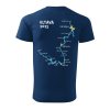 Pánské vodácké tričko Vltava (Barva trička (muži) NOVÉ Apple green, Velikost - všechny NOVÉ 2XL)