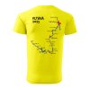 Pánské vodácké tričko Vltava (Barva trička (muži) NOVÉ Apple green, Velikost - všechny NOVÉ 2XL)