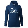 Dámská mikina Jsem učitelka (Barva dámské mikiny Malfini Cape Bílá, Velikost - žena NOVÉ 2XL)