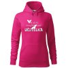 Dámská mikina Jsem učitelka (Barva dámské mikiny Malfini Cape Bílá, Velikost - žena NOVÉ 2XL)