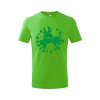 Dětské tričko s potiskem Žiji fotbalem (Barva trička (děti) NOVÉ Apple green, Velikost - všechny NOVÉ 110 /4 roky)