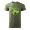 Pánské tričko s potiskem Žiji fotbalem (Barva trička (muži) NOVÉ Apple green, Velikost - všechny NOVÉ 2XL)