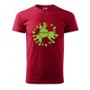 Pánské tričko s potiskem Žiji fotbalem (Barva trička (muži) NOVÉ Apple green, Velikost - všechny NOVÉ 2XL)