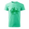 Pánské tričko s potiskem Žiji fotbalem (Barva trička (muži) NOVÉ Apple green, Velikost - všechny NOVÉ 2XL)