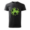 Pánské tričko s potiskem Žiji fotbalem (Barva trička (muži) NOVÉ Apple green, Velikost - všechny NOVÉ 2XL)