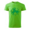 Pánské tričko s potiskem Žiji fotbalem (Barva trička (muži) NOVÉ Apple green, Velikost - všechny NOVÉ 2XL)