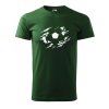 Pánské tričko s potiskem Fotbalový míč (Barva trička (muži) NOVÉ Apple green, Velikost - všechny NOVÉ 2XL)
