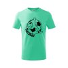 Dětské fotbalové tričko s potiskem Fotbal (Barva trička (děti) NOVÉ Apple green, Velikost - všechny NOVÉ 110 /4 roky)