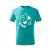 Dětské fotbalové tričko s potiskem Fotbal (Barva trička (děti) NOVÉ Apple green, Velikost - všechny NOVÉ 110 /4 roky)