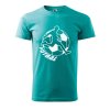 Pánské fotbalové tričko s potiskem Fotbal (Barva trička (muži) NOVÉ Apple green, Velikost - všechny NOVÉ 2XL)