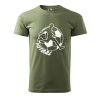 Pánské fotbalové tričko s potiskem Fotbal (Barva trička (muži) NOVÉ Apple green, Velikost - všechny NOVÉ 2XL)