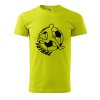 Pánské fotbalové tričko s potiskem Fotbal (Barva trička (muži) NOVÉ Apple green, Velikost - všechny NOVÉ 2XL)