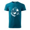 Pánské fotbalové tričko s potiskem Fotbal (Barva trička (muži) NOVÉ Apple green, Velikost - všechny NOVÉ 2XL)