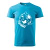 Pánské fotbalové tričko s potiskem Fotbal (Barva trička (muži) NOVÉ Apple green, Velikost - všechny NOVÉ 2XL)