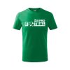 Dětské tričko Žiji pro fotbal (Barva trička (děti) NOVÉ Apple green, Velikost - všechny NOVÉ 110 /4 roky)