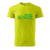Pánské tričko s potiskem Žiji pro fotbal (Barva trička (muži) NOVÉ Apple green, Velikost - všechny NOVÉ 2XL)