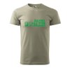 Pánské tričko s potiskem Žiji pro fotbal (Barva trička (muži) NOVÉ Apple green, Velikost - všechny NOVÉ 2XL)