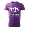 Pánské tričko s potiskem Táta trenér (Barva trička (muži) NOVÉ Apple green, Velikost - všechny NOVÉ 2XL)