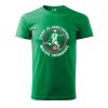 Pánské tričko Život je jako fotbal (Barva trička (muži) NOVÉ Apple green, Velikost - všechny NOVÉ 2XL)