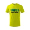 Dětské tričko s potiskem Goal machine (Barva trička (děti) NOVÉ Apple green, Velikost - všechny NOVÉ 110 /4 roky)