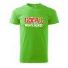 Pánské tričko s potiskem Goal machine (Barva trička (muži) NOVÉ Apple green, Velikost - všechny NOVÉ 2XL)