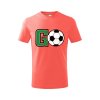 Dětské tričko s potiskem Fotbal GO (Barva trička (děti) NOVÉ Apple green, Velikost - všechny NOVÉ 110 /4 roky)