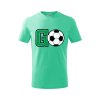 Dětské tričko s potiskem Fotbal GO (Barva trička (děti) NOVÉ Apple green, Velikost - všechny NOVÉ 110 /4 roky)