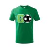 Dětské tričko s potiskem Fotbal GO (Barva trička (děti) NOVÉ Apple green, Velikost - všechny NOVÉ 110 /4 roky)