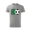 Dětské tričko s potiskem Fotbal GO (Barva trička (děti) NOVÉ Apple green, Velikost - všechny NOVÉ 110 /4 roky)