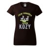 Dámské tričko s potiskem Chovám kozy (Barva trička - ženy (NOVÉ) Apple green, Velikost - všechny NOVÉ 2XL)