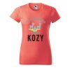 Dámské tričko s potiskem Chovám kozy (Barva trička - ženy (NOVÉ) Apple green, Velikost - všechny NOVÉ 2XL)