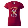 Dámské tričko s potiskem Chovám kozy (Barva trička - ženy (NOVÉ) Apple green, Velikost - všechny NOVÉ 2XL)