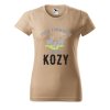 Dámské tričko s potiskem Chovám kozy (Barva trička - ženy (NOVÉ) Apple green, Velikost - všechny NOVÉ 2XL)