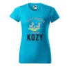 Dámské tričko s potiskem Chovám kozy (Barva trička - ženy (NOVÉ) Apple green, Velikost - všechny NOVÉ 2XL)