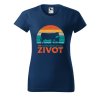 Dámské tričko Farmaření je můj život (Barva trička - ženy (NOVÉ) Apple green, Velikost - všechny NOVÉ 2XL)